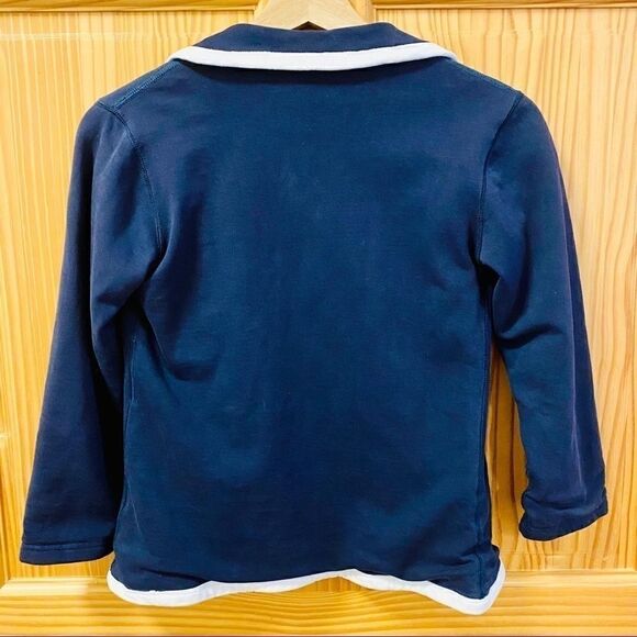 Soft Brand Organic snaps Blue Green Suit Jacket M - Picture 2 of 6